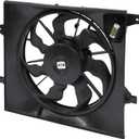 SCITOO 253802K000 Radiator Cooling Fan Compatible for 2010-2011 for Kia for Soul