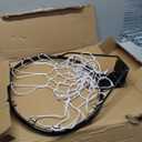 GoSports Regulation 18" Steel Basketball Rim - Choose from Fixed or Breakaway - Use for Replacement or Garage Mount