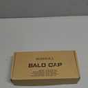 Bald Cap Halloween Makeup Kit for Men & Woman, Complete Bald Cap Costume Character Set, Realistic Bald Cap Kits for Cosplay Make Up, SFX Makeup, Dress-Up Party, Stage, Theater & Film