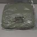TAOCOCO Stretch Recliner Chair Covers 3-Pieces Solid Furniture Covers Recliner Cover for Reclining Chair Slipcovers Feature Fitted Soft Washable Recliner Sofa Covers (1 Seat, Bean Green)