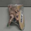 PIZZ ANNU Women's Amelia Heels Sandals Sparkle Crystal Open Toe Slingback High Heel Sandals Dress Pumps Shoes for Party Wedding, Champagne 11