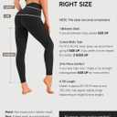 Buttery Soft High Waist Yoga Pants for Women - Tummy Control Workout Leggings Inner Pocket, Squat Proof Gym Running Athletic (S)