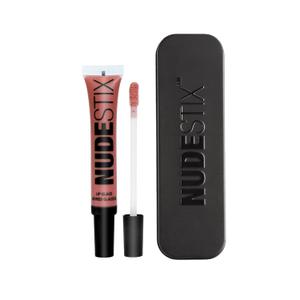 Nudestix Lip Glace  Hydrating Tinted Lip Gloss with Volumizing Peptides for Plumping & Shine | Vegan, Preservative-Free & Clean Lip Gloss