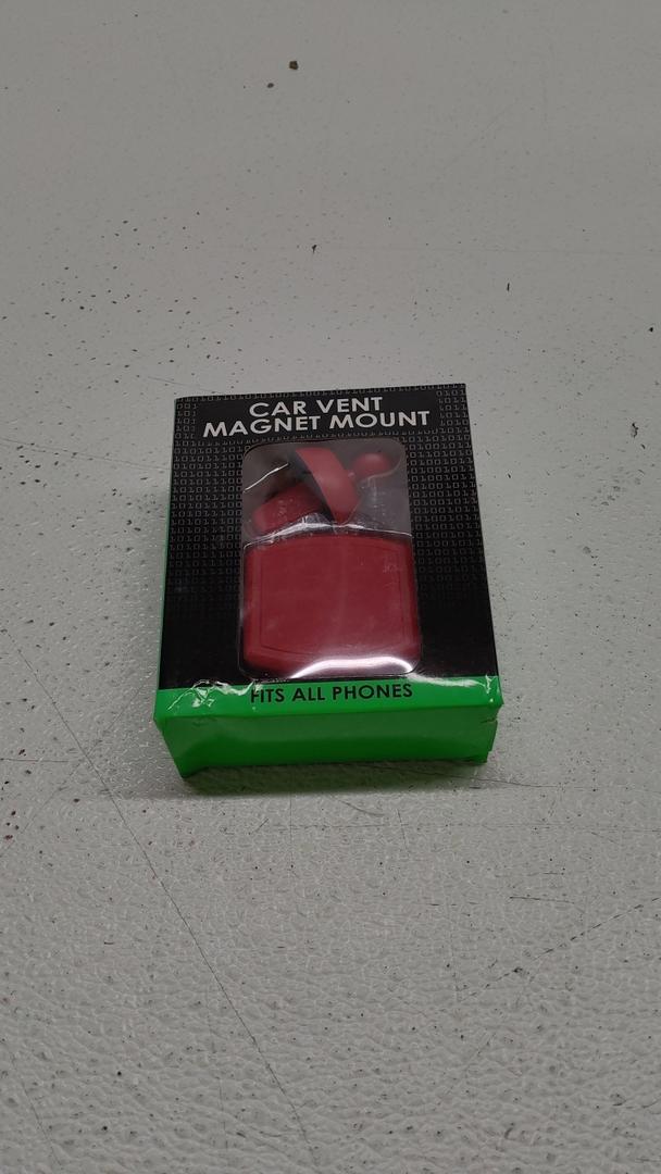 Car Vent Magnet Mount, Fits All Phone, Red