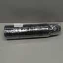 50 Pcs 12oz Disposable Stemless Glasses Crystal Plastic Wine Glasses Clear Classic Pet Cup for Meeting Weddings Birthdays Cocktail Christmas Party Supplies(Black)