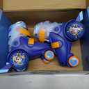 Adjustable Beginner Skates for Kids  Light-Up Wheels, Fun Tractor Design for Girls, Boys, Toddlers (X-Small (6.5C10C US), Captain Fox)