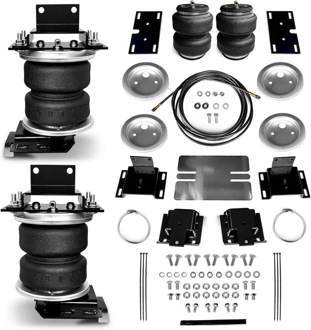 Air Spring Bags Suspension Kit Compatible with 2009-2023 Dodge Ram 1500 and 2011-2023 Ram 1500 Car LoadLifter 5000 Replaces# 57365