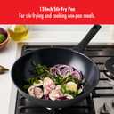 ZWILLING Madura Plus Ceramic 12-Inch Fry Pan, Titanium-Reinforced Ceramic Nonstick Frying Pan, Aluminum Skillet, Dishwasher Safe Cookware, Matte Black