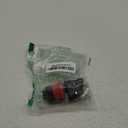 YQBOOM 22mm 2 NC Red Mushroom Emergency Stop Push Button Switch AC 600V 10A(1PCS)