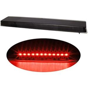 High Mount LED Third 3rd Brake Light, Rear Roof Center Mount Stop Tail Lamp for Ford Mustang 1999-2004, Smoke Lens