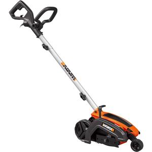 WORX WG896 12 Amp 7.5 Inch Corded Electric Lawn Edger & Trencher, Orange and Black