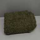 MIULEE Pack of 2 Throw Pillow Covers 20x20 Inch Olive Green Faux Fur Decorative Sherpa Spring Pillow Covers Fuzzy Accent Soft Sheepskin Fleece Cushion Cases for Boho Home Decor Couch Living Room Bed