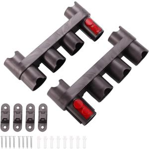 SUNRL 2PCS Accessory HolderCompatible for DysonVacuum Cleaner V15 V12 V11 V10 V8 V7 Attachment Holder Wall Mount Tool Holder Organizer