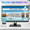 27 Inch Computer Privacy Screen Filter for 16:9 Aspect Ratio Widescreen Monitor Removable Computer Monitor Privacy Shield - Eye Protection Anti Glare Blue Light Filter