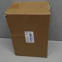 4 Pack Christmas Hanging Jingle Bells Ornaments, Red and Green 3.5 Inch Metal Bells with Frosted Pinecones, Snowy Pine Leaves and Berries, Rustic Xmas Decorations for Tree, Door, Fireplace Party Dcor