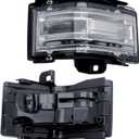 Replacement Passenger Right Left Side Door Towing Mirror Turn Signal Light Lamp Indicator for Ford F-150 F 250 F350 F-450 F550 from 2015 to 2024