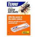 TERRO T300B Liquid Ant Killer Bait Stations 12Pack  Indoor Ant Traps with Borax Formula, Kills the Queen & the Entire Colony