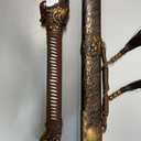 Zhmyyxgs Hand-Forging Dragon/Tiger Broadsword Dao Sharp Steel Kungfu