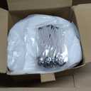 Snow Pearled Candle with Wicks | Sand Candle Wax kit | 10lbs of Candle Sand with 50 Wicks Included | Unscented Powder Candles for Candle Making, Weddings, and Parties