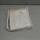 Boho Beige Shower Curtains for Bathroom Cotton Striped Shower Curtain with Tassel 72 X 72