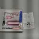 Airbrush Kit with Compressor - 48PSI High-Pressure, Non-Clogging Air Brush Set Cordless Rechargeable with 0.3mm Nozzle and Cleaning Brush for Nail Art, Makeup, Painting, and Cake Decorating