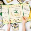 Graduation Decorations 2026 2027 - Graduation Guest Book for Class of 2026, Signature Board Sign for High School & College Graduation Party Decor