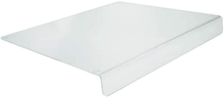 Acrylic Cutting Board, 2023 New Kitchen Countertop Clear Cutting Board, Non-Slip Clear Cutting Board with Countertop Protector Edge for Home Dining Room (17.2 X14 Inch)