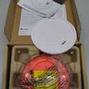 Kidde Smoke and Carbon Monoxide Detector, 10-Year Battery Powered, LED Status Lights, 85 dB Alarm, 5-inches