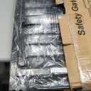 Fairy Baby Extra Wide Baby Gate Black 67-71.5 Inch Wide, Walk Through Pressure Mounted No Drill for Doorways, Long and Large Tension Gate for Pet and Kids