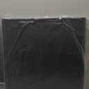 Ottoman Tray for Coffee Table Living Room Wood Serving Tray Large Wooden Square 20 Inches Black (20" x 20" x 1.6")