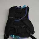 Sojourner Hydration Pack, Hydration Backpack - Water Backpack with 2l Hydration Bladder, Festival Essential - Rave Hydration Pack Hydropack Hydro for Hiking, Running, Biking, Festival Gear (Laser Holographic - Purple)
