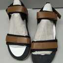 Vionic Mens Walk Max Wanderer Sandal Hazelnut Leather & Mesh 10.5 M
