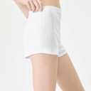 florence by mills Women's Rib Refresh Ribbed Knit Shorty Shorts