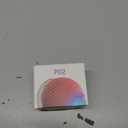 Interactive for Electric Toy with LED Light 1.7 Inch Automatic Rolling USB for Indoor Cats Kittens (Pink)