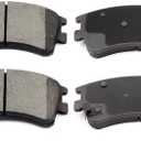INEEDUP Ceramic Disc Brake Pads Set Front For Mazda 6 2003-2005 D957(4PCS), 066604-5208-1830585384