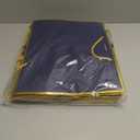 Addblu 12 Pack Large Navy Blue Gift Bags with Handles, 12.6x10x4'' Includes 36 Tissue Papers, Bow Ribbon & Cards for Wedding, Birthday, Bridesmaid, Groomsmen, Valentine's Day, Easter (Navy Blue and Gold, 12pcs)