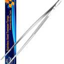 JETKONG 12-Inch Kitchen Tweezers Fine Tweezer Tongs Extra-Long Stainless Steel Cooking Tweezers