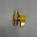 XFITTING 3/8 inch Flare X 3/8 inch Flare Gas Valve, 1/4 inch Turn - Propane and Natural Gas, 1 Piece
