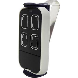 Universal Garage Door Remote Universal Gate Remote Control Cloning Homelink Programmable Learning 4-Button Multi Frequency 280MHZ-868MHZ (Grey)