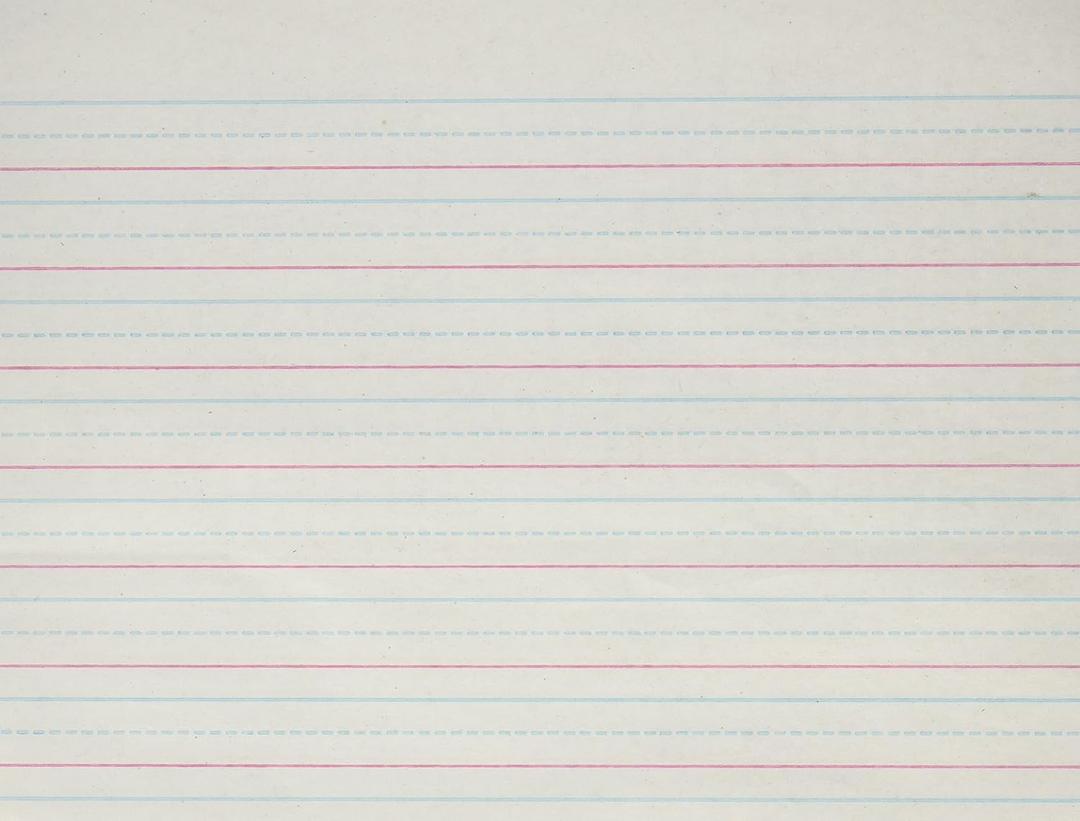 PACON Newsprint Handwriting Paper, Dotted Midline, Grade 1, 5/8" x 5/16" x 5/16" Ruled Long, 10-1/2" x 8", 500 Sheets,Blue/White/Red