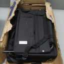 Stadium Seat for Bleachers with Back Support and Wide Padded Cushion Stadium Chair - Includes Shoulder Strap and Cup Holder (Black,2 Pack)