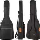 3/4 Size 36 Inch Acoustic Guitar Case Soft, Acoustic Guitar Bag 0.35 Inch Thicken Sponge Padded, Waterproof Gig Bag with Back Hanger Loop-For 36" Acoustic Classic Guitar