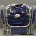 Rio Beach Kid's 5-Position Lay Flat Backpack Folding Beach Chair, Blue