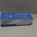 Portable Printers Wireless for Travel, N80 Wireless Thermal Printer Bluetooth Inkless Printer Support 8.5" X 11" US Letter & A4, Compatible with iOS, Android, Laptop