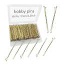 330 PCS 2.2Inch Blonde Bobby Pins for Women Girls, Super Grip Gold Hair Clips with Box, YINGFENG Reusable Non Slip Hair Pins, Suitable for All Hair Types