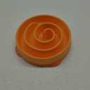 Outward Hound Fun Feeder Slow Bowl in Orange Plastic for Dogs (Medium)
