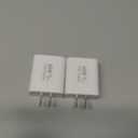 USB C Wall Fast Charger Block, 40W 4-Port Type C Charger Fast Charging Blocks PD Power Charger Adapter+QC 3.0 USB Multiport Charger Brick for iPhone 17/16/15/14/13/12 Pro Max, iPad, Galaxy S25-2Pack (White)