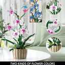 Icons Orchid Flowers Building Set, Exquisite Orchid Bonsai for Adult- Compatible with Lego Flowers, Ideal for Mothers Day Display (1192pcs)