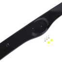ApplianPar Rear Tailgate Liftgate Handle Trim Trunk Gate Garnish for Toyota Prius Hatchback 2004-2009 Black