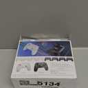 JDDWIN Wireless Controller for Switch 2/Switch/PC/Steam Deck, Hall Effect Joysticks & Triggers/Wakeup Function, Gamepad with RGB Light /Turbo/Programmable/ Dual Vibration Bluetooth USB Adapter for PC (Black)